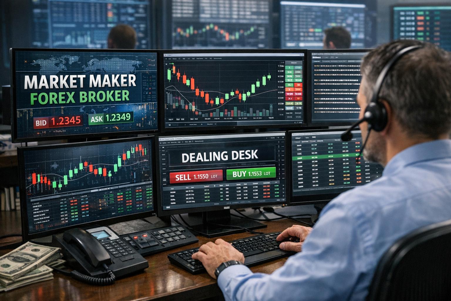 Market Makers (Dealing Desk) Forex brokers