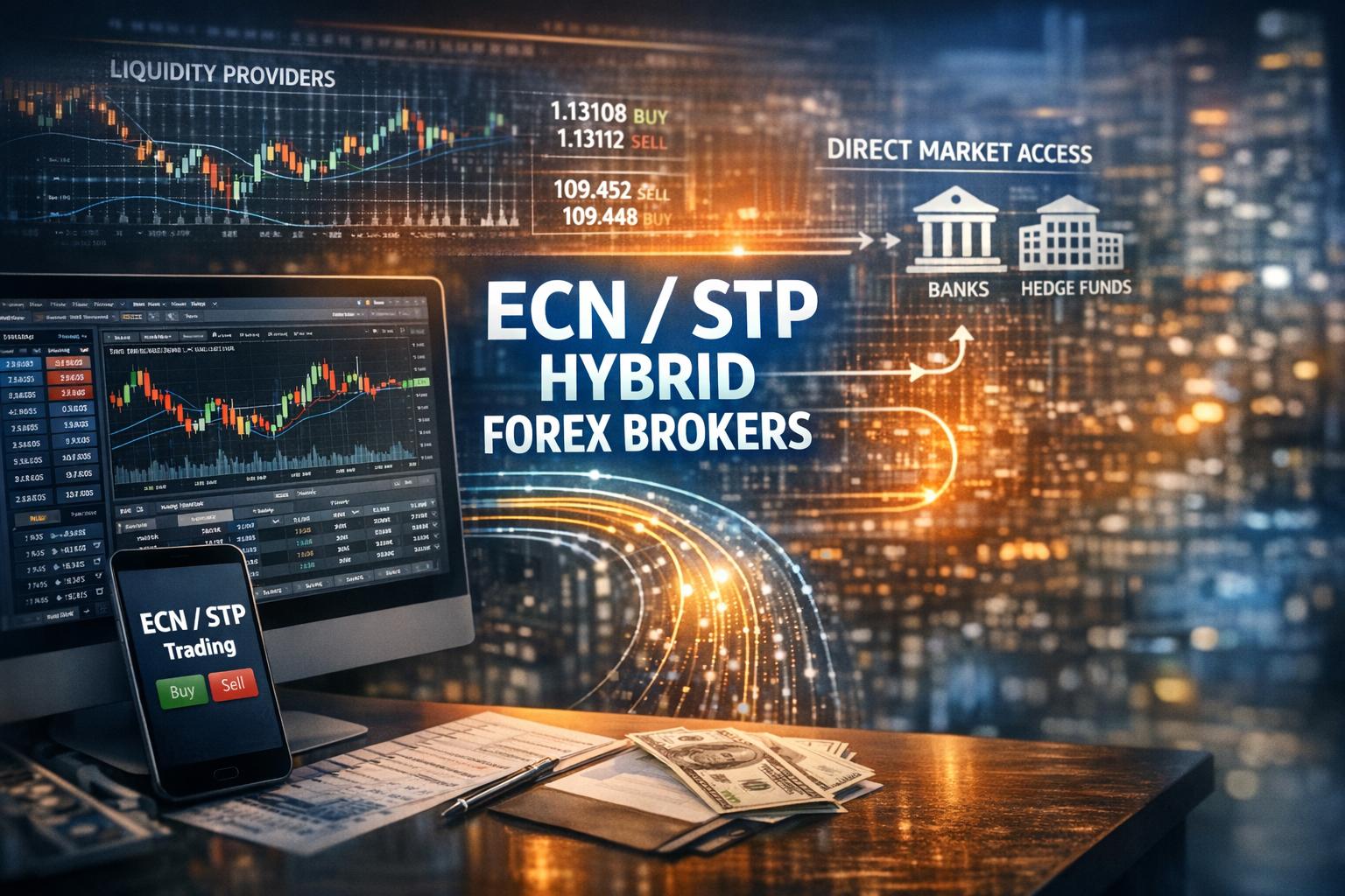 ECNSTP Hybrid Forex brokers