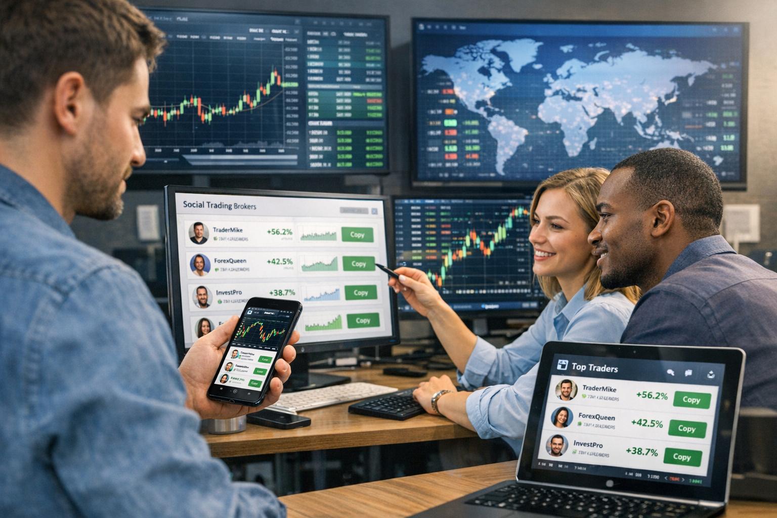 Social Trading Brokers Forex brokers